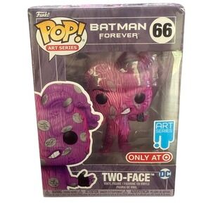 Funko Pop! Two-Face Art Series Target Exclusive Batman Forever Figure‎